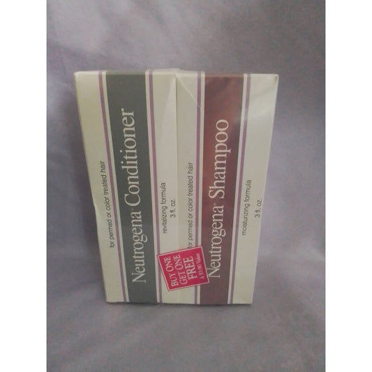 Vintage Neutrogena Shampoo & Conditioner Set Moisturizing Revitalizing Formula