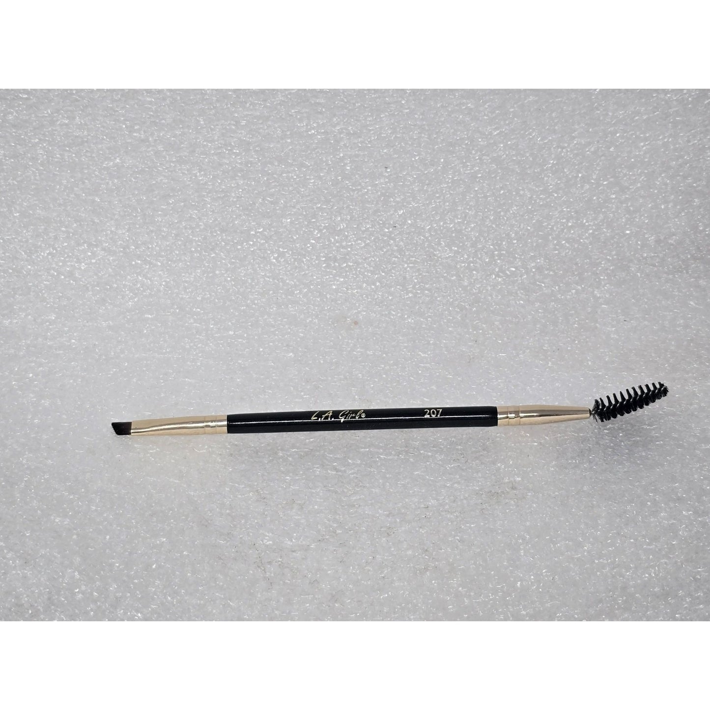 L.A. Girl 207 Eyebrow Enhancer Duo Brow Brush Spoolie For Precise Brow Shaping