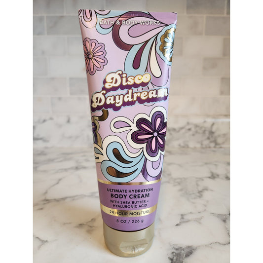 Bath & Body Works Disco Daydream Ultimate Hydration Body Cream 8 Oz Shea Butter