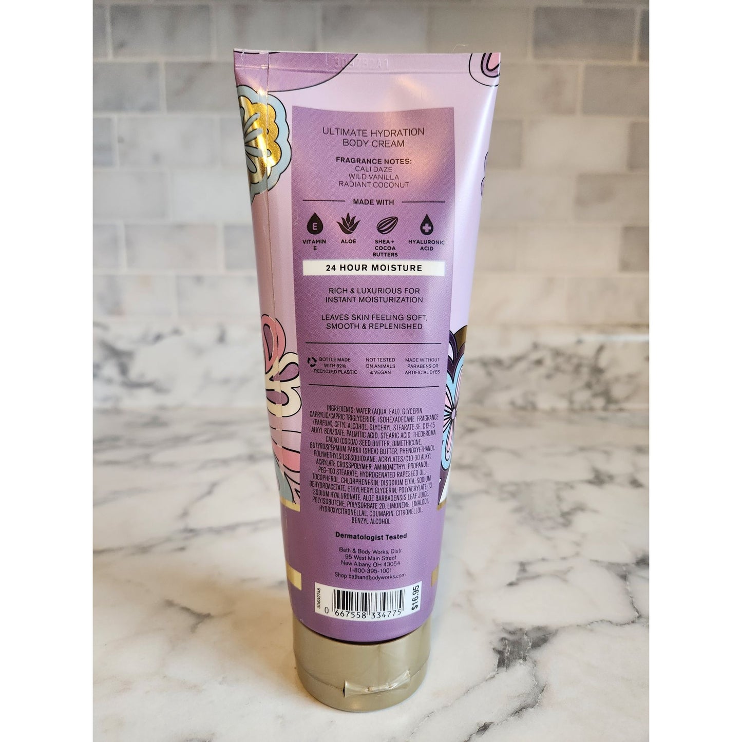 Bath & Body Works Disco Daydream Ultimate Hydration Body Cream 8 Oz Shea Butter