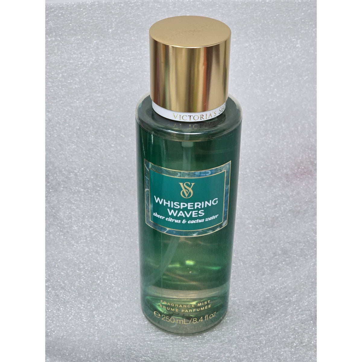 Victoria's Secret Whispering Waves Fragrance Mist Sheer Citrus & Cactus Water