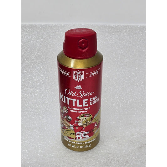 Old Spice Kittle Can Cook Collectors Edition Body Spray Scent of Sea Tides