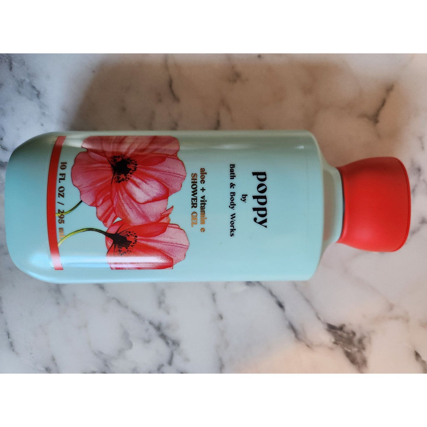 Poppy By Bath & Body Works Shower Gel With Aloe & Vitamin E 10 Oz Rhubarb & Pear