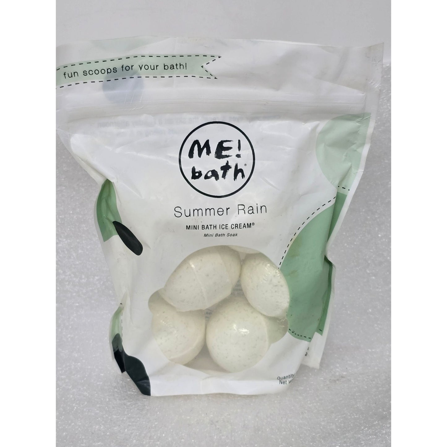 Me! Bath Summer Rain Mini Bath Soak Ice Cream Soaks 6 Pack 12 Oz