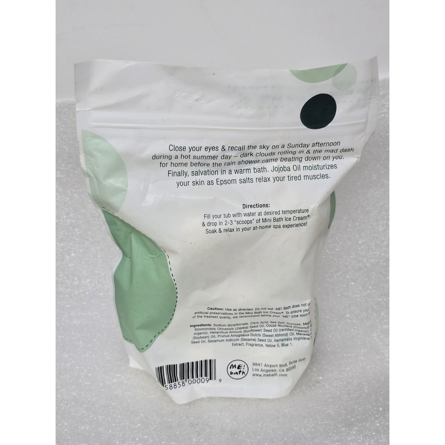Me! Bath Summer Rain Mini Bath Soak Ice Cream Soaks 6 Pack 12 Oz