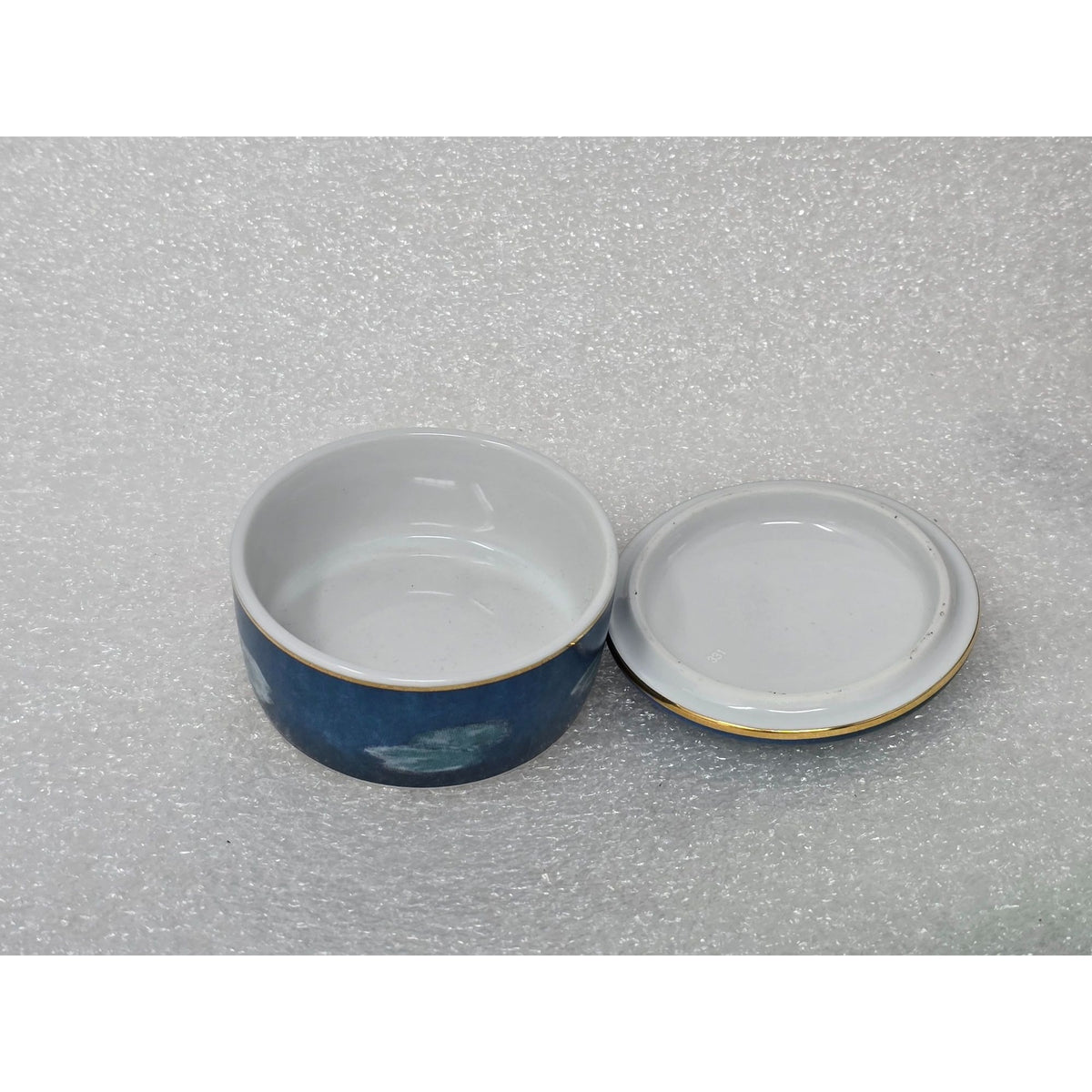 Goebel Artis Orbis Claude Monet Effet du Soir Porcelain Trinket Box Germany