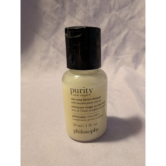 Philosophy Purity Made Simple One-Step Facial Cleanser 30ml Meadowfoam Seed Oil