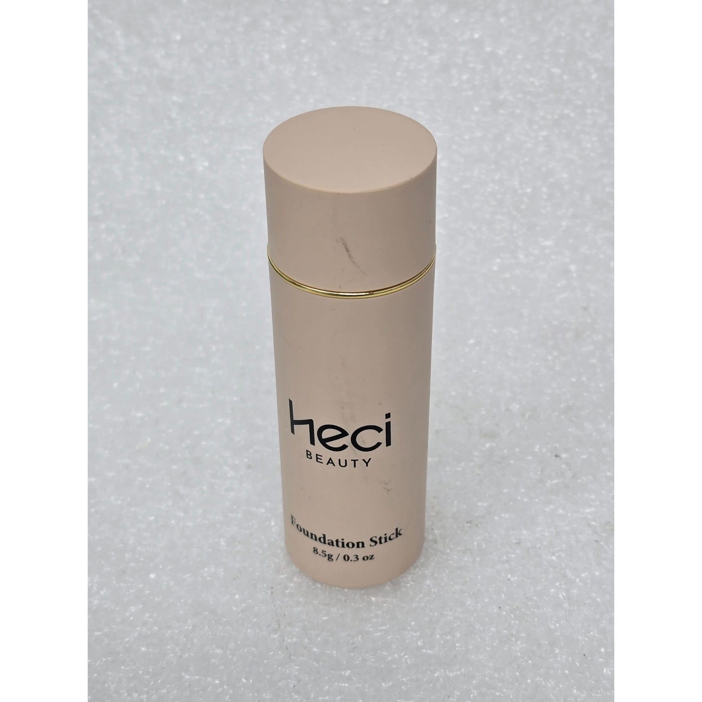 Heci Beauty Foundation Stick .3 Oz Creamy Lightweight Formula Natural Finish