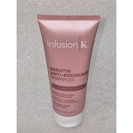 Infusion K Keratin Anti-Breakage Shampoo 100ml 3.4 oz For Damaged Hair