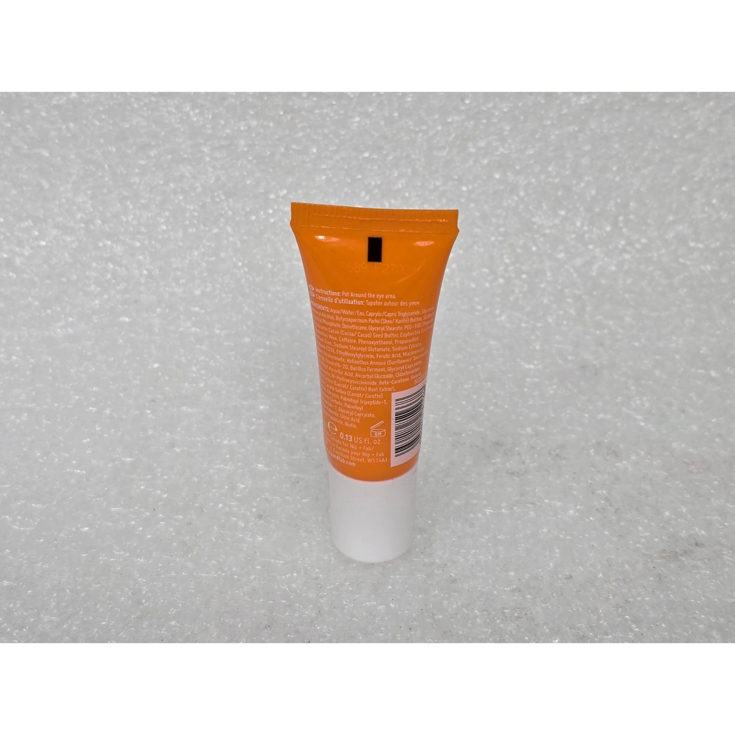 Nip + Fab Vitamin C Eye Cream 10% Illuminate .13 oz Travel Size Hydrating