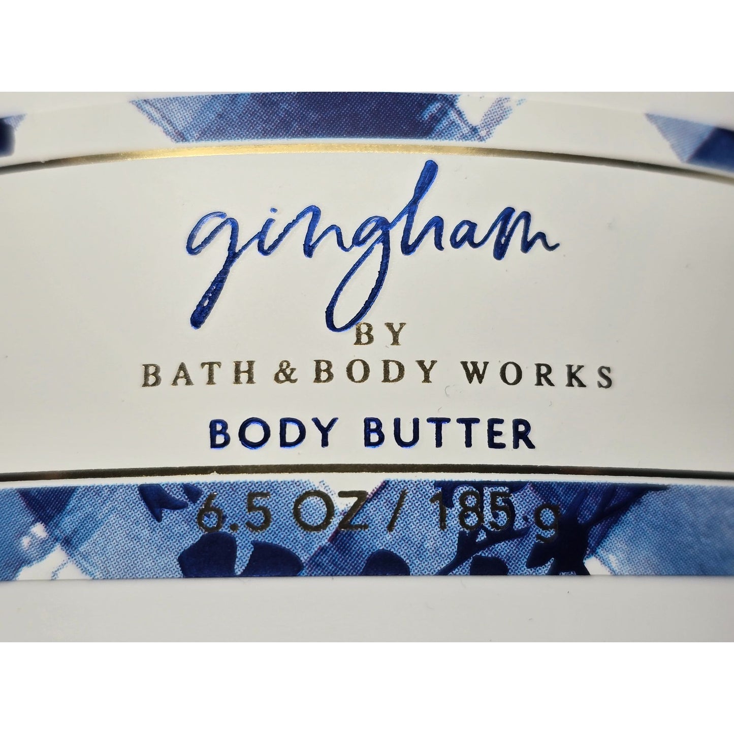 Gingham By Bath & Body Works Body Butter 6.5 Oz With Shea Butter & Cocoa Butter