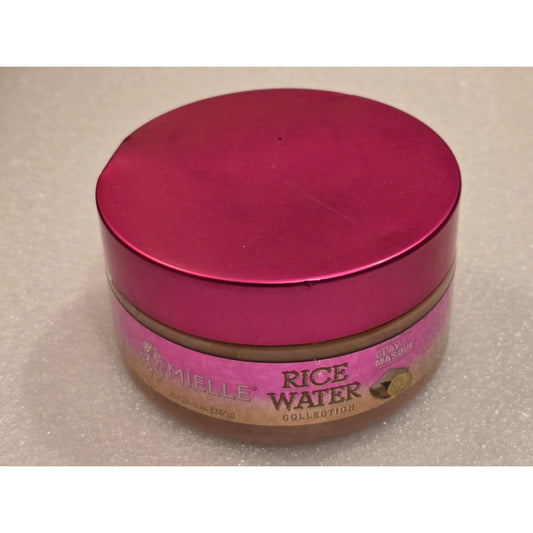 Mielle Rice Water Collection Clay Masque 8 Oz Hair & Body Detoxifier