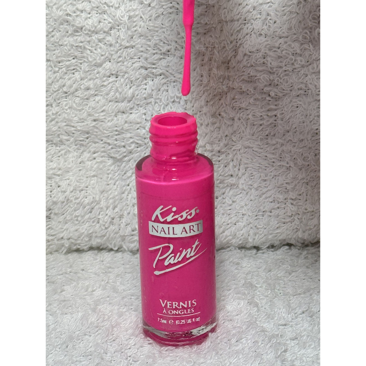 Kiss Nail Art Paint Vernis À Ongles - Bikini Pink 7.5ml