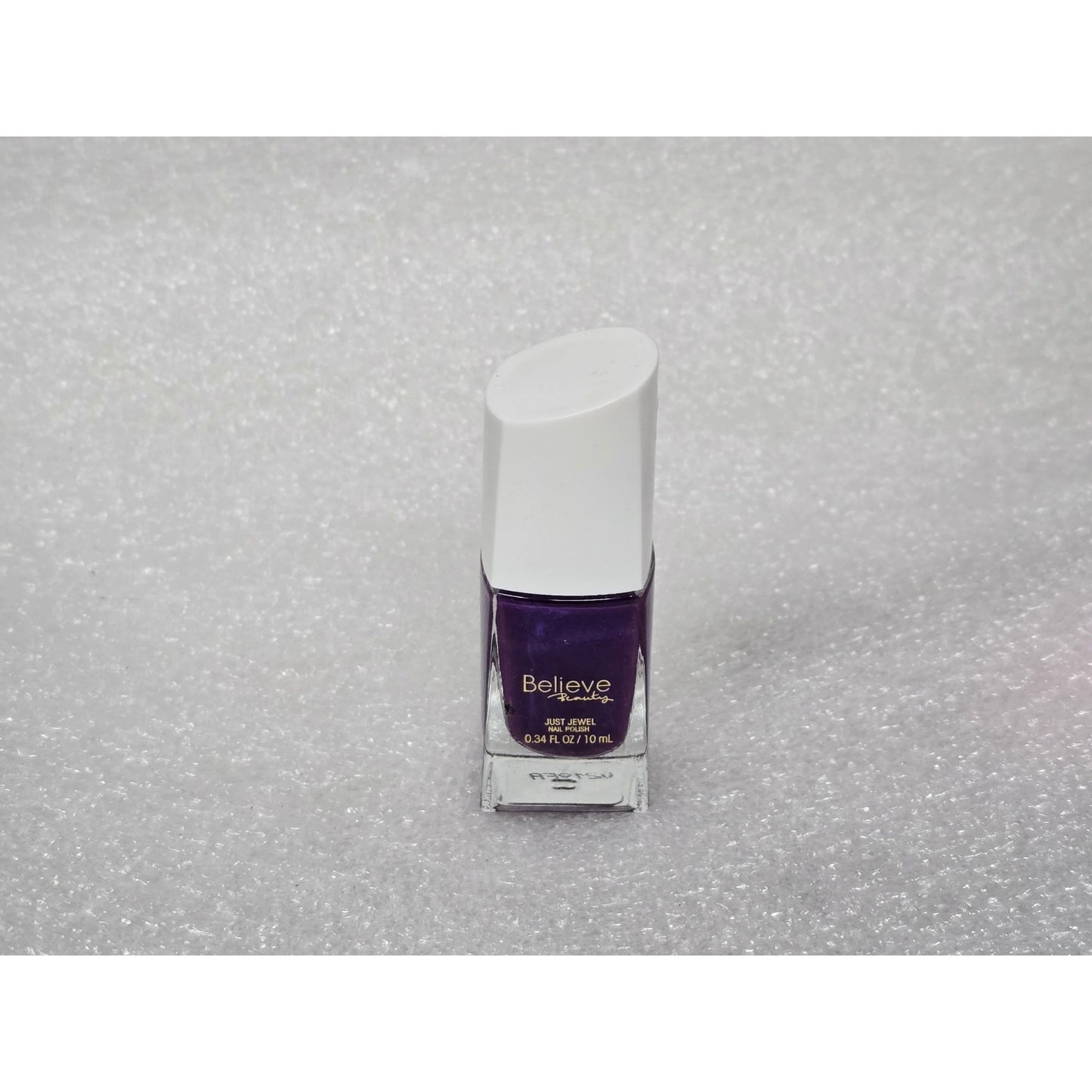 Believe Beauty Just Jewel Nail Polish Purple Rain Shimmer Finish Long-Lasting