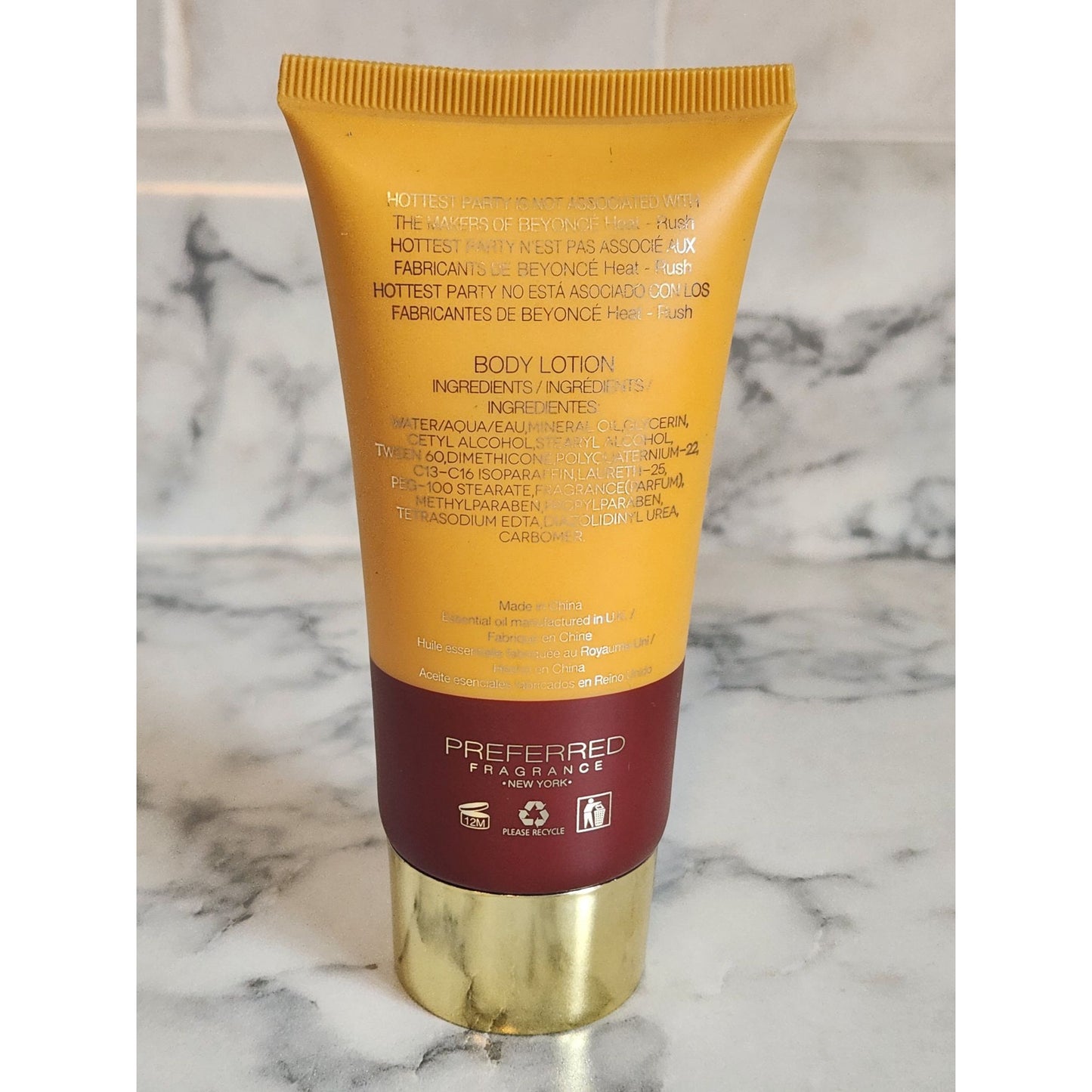 Hottest Party Body Lotion By Preferred Fragrance 3 Fl Oz