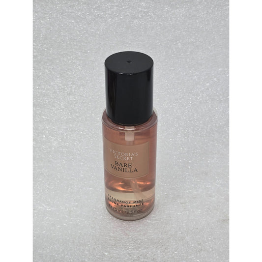 Victoria’s Secret Bare Vanilla Fragrance Body Mist Spray Travel Size 2.5 oz