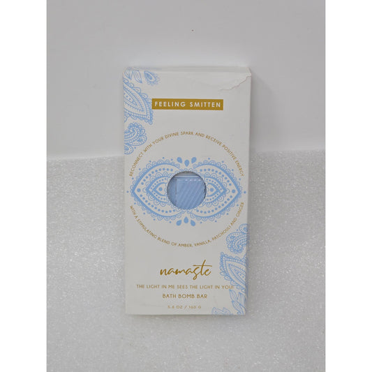 Feeling Smitten Namaste Bath Bomb Bar Amber Vanilla Relaxation Aromatherapy Gift