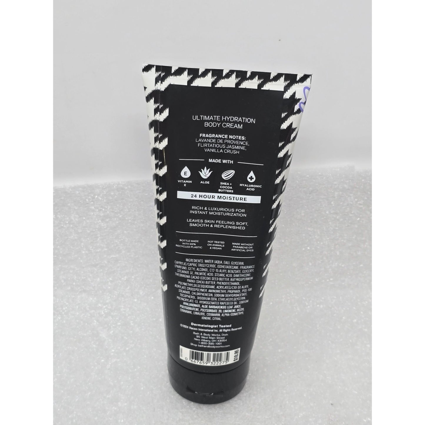 Bath & Body Works Emily In Paris Lavender Luxe Body Cream 8 Oz Hyaluronic Acid