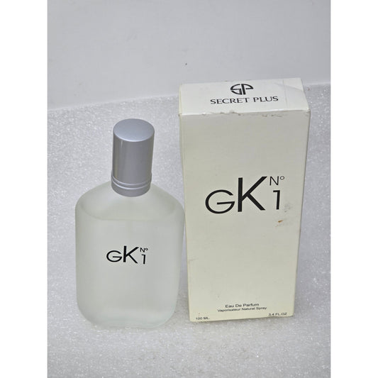 GK No. 1 Eau De Parfum Cologne Perfume 3.4 0z By Secret Plus Unisex Fragrance