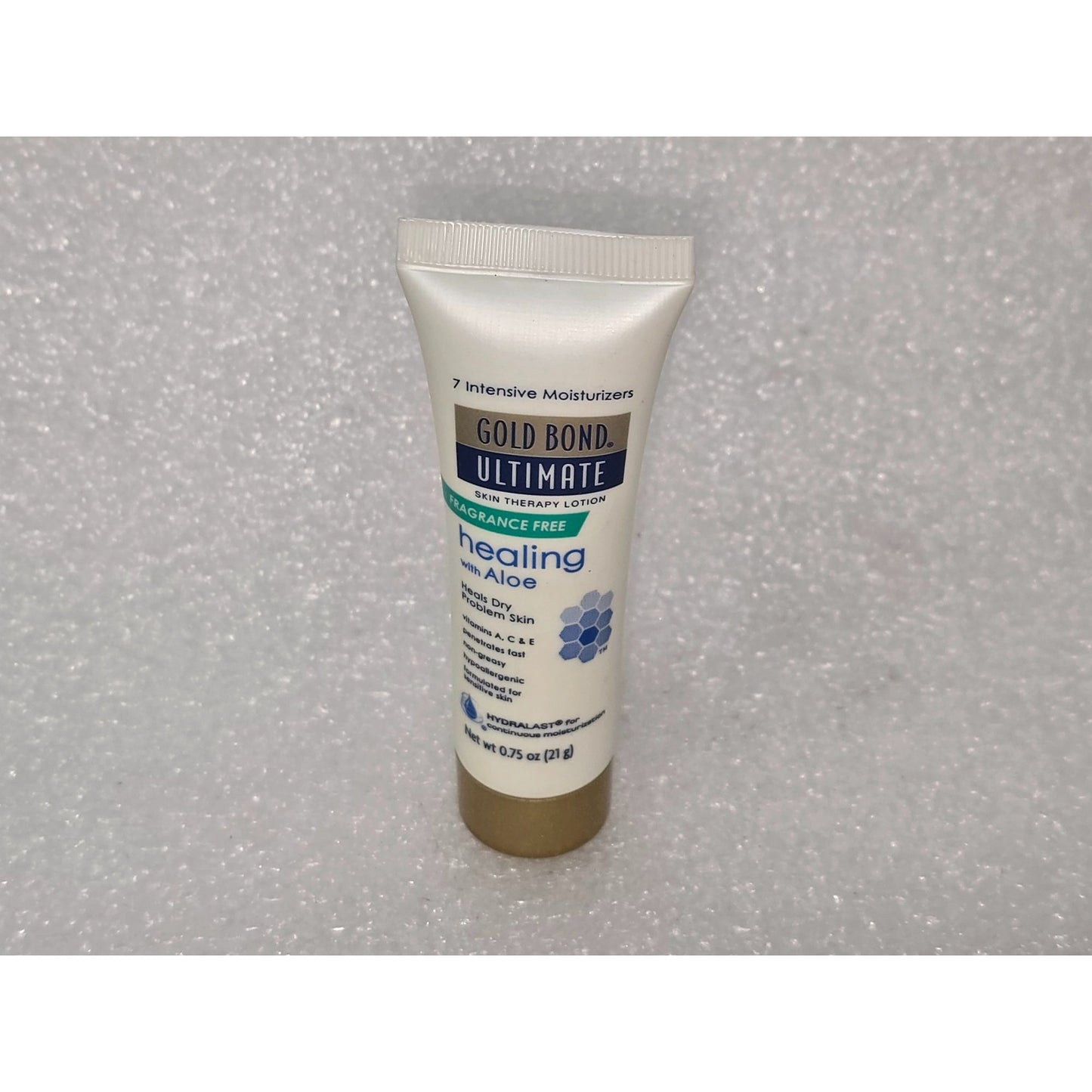 Gold Bond Ultimate Healing Aloe Skin Therapy Lotion Fragrance-Free 0.75 Oz Tube