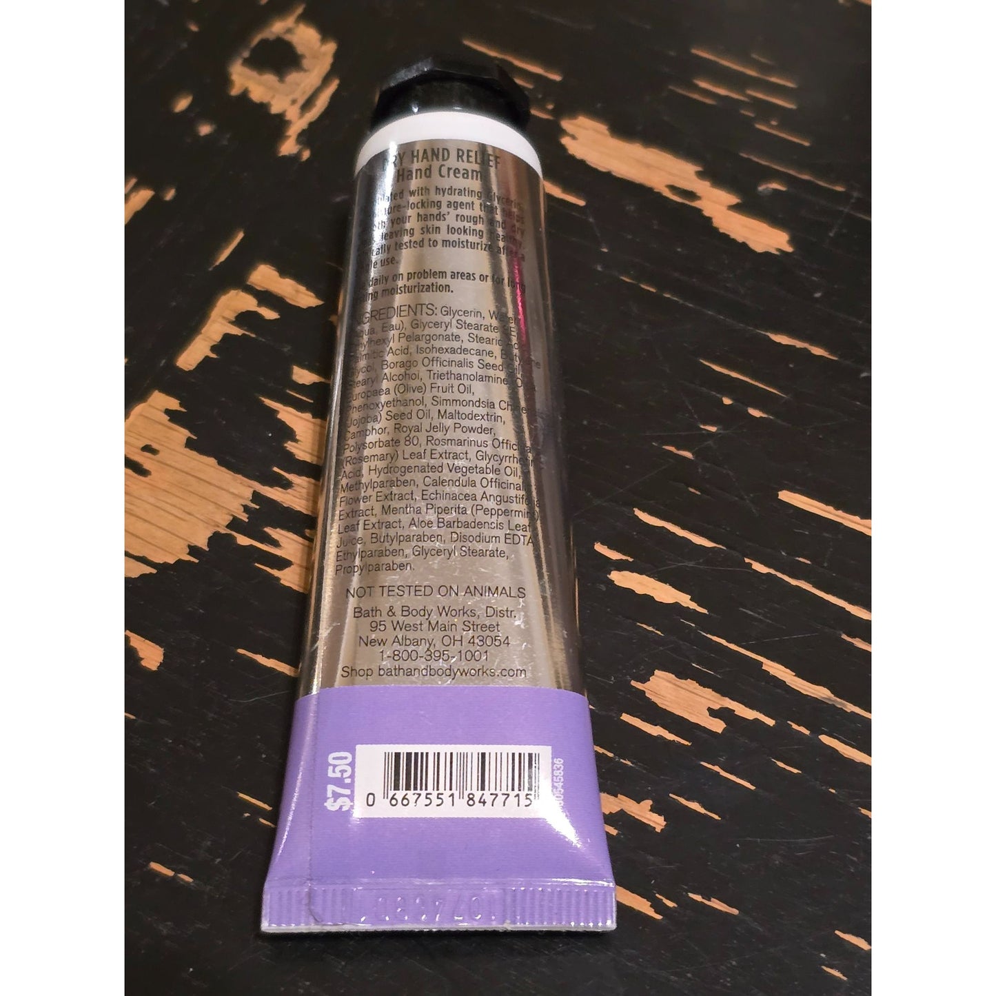 Bath & Body Works Glycerin Hand Cream Dry Hand Relief 1 Fl Oz