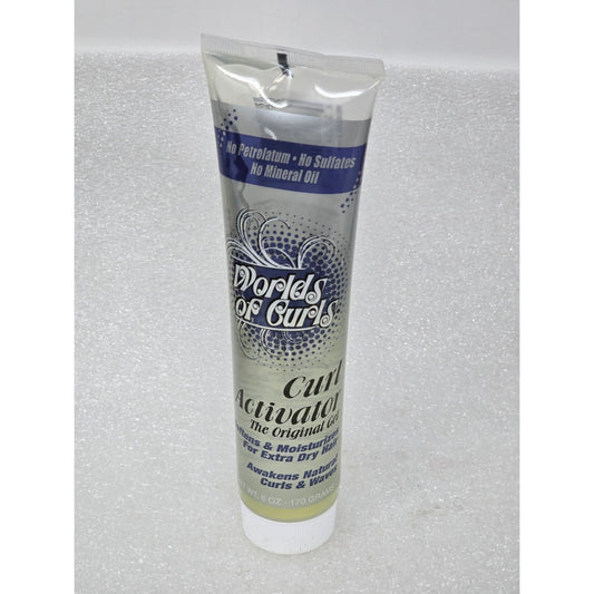 Worlds Of Curls Curl Activator Gel For Extra Dry Hair Hydrating & Moisturizing
