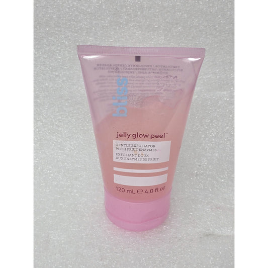 Bliss Jelly Glow Peel 4 Oz Gentle Exfoliator Fruit Enzymes For All Skin Types