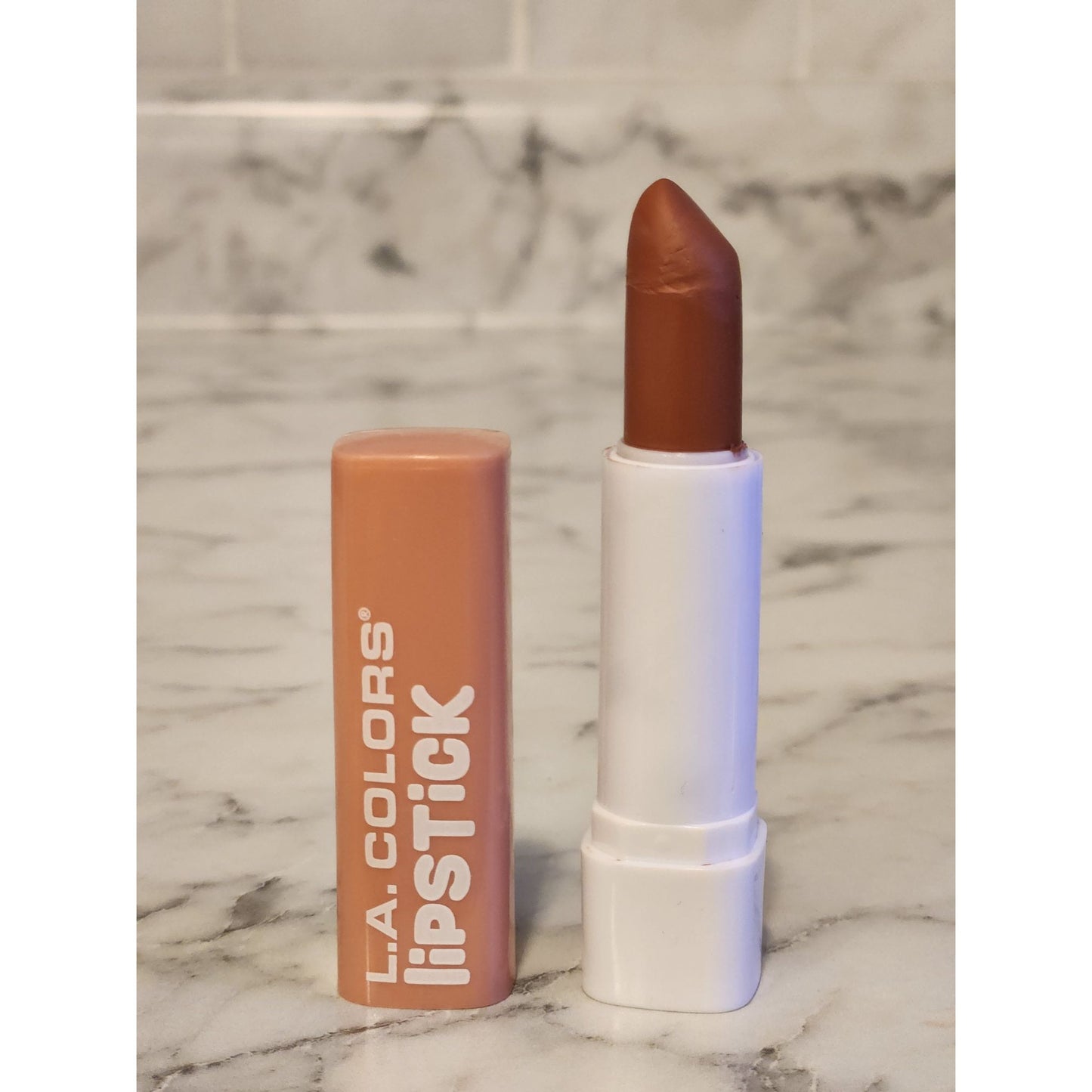 L.A. Colors Lipstick Hush C37310 0.12 Oz