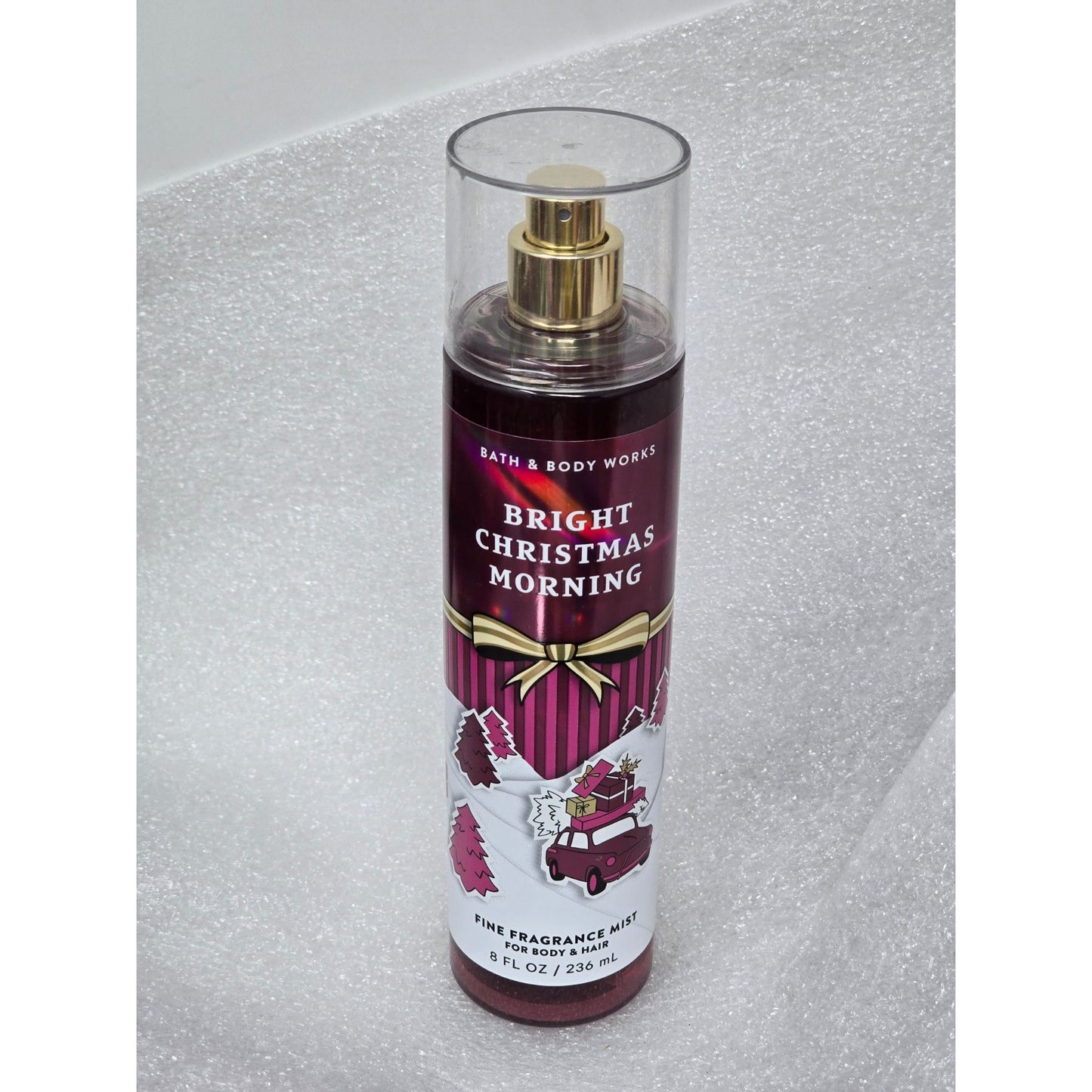 Bath & Body Works Bright Christmas Morning Fine Fragrance Mist For Body & Hair