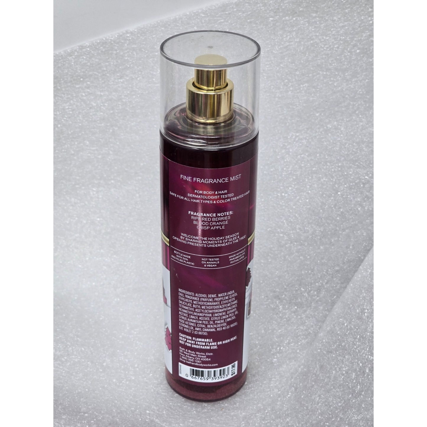Bath & Body Works Bright Christmas Morning Fine Fragrance Mist For Body & Hair