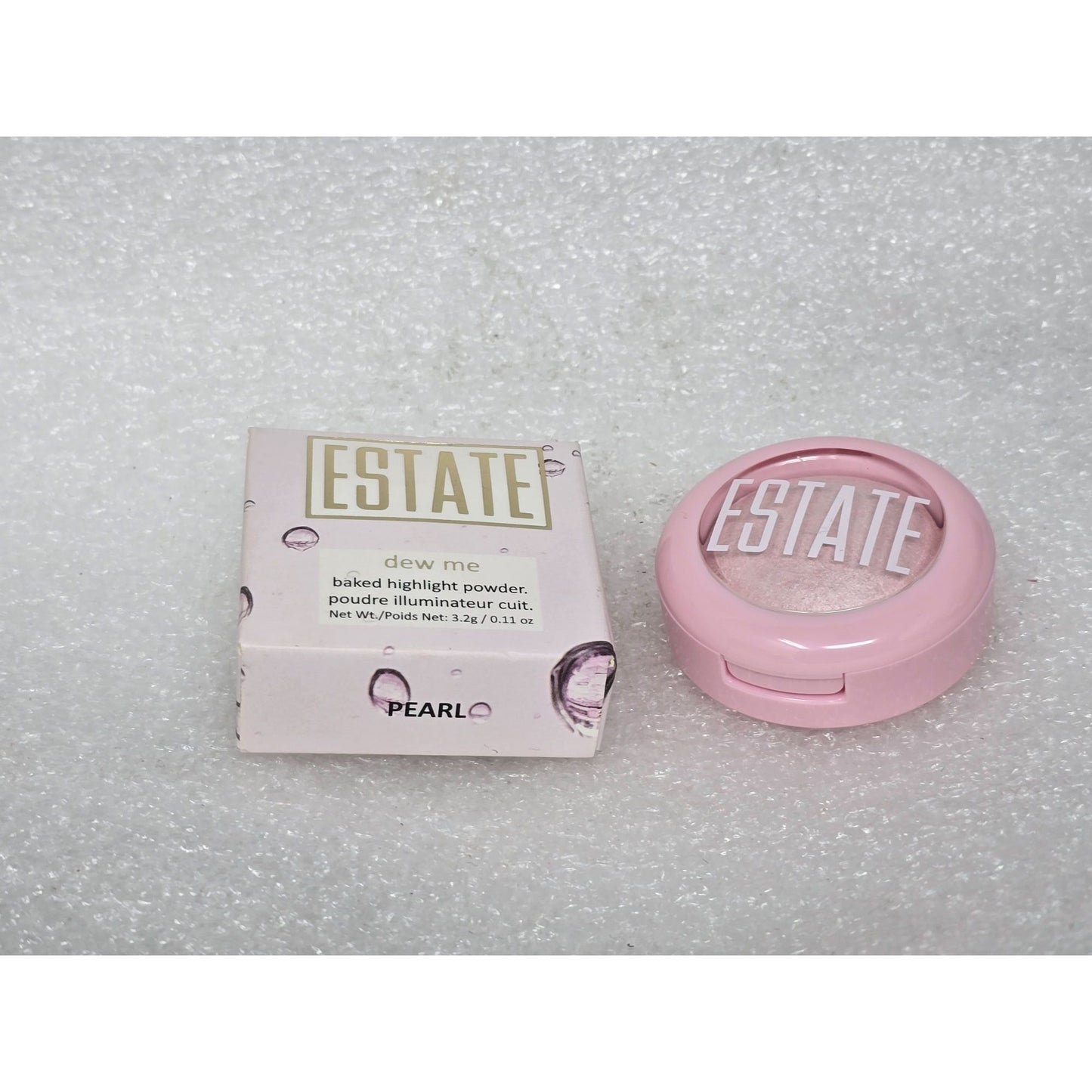 Estate Dew Me Baked Highlight Powder Pearl Cruelty-Free Paraben-Free Highlighter