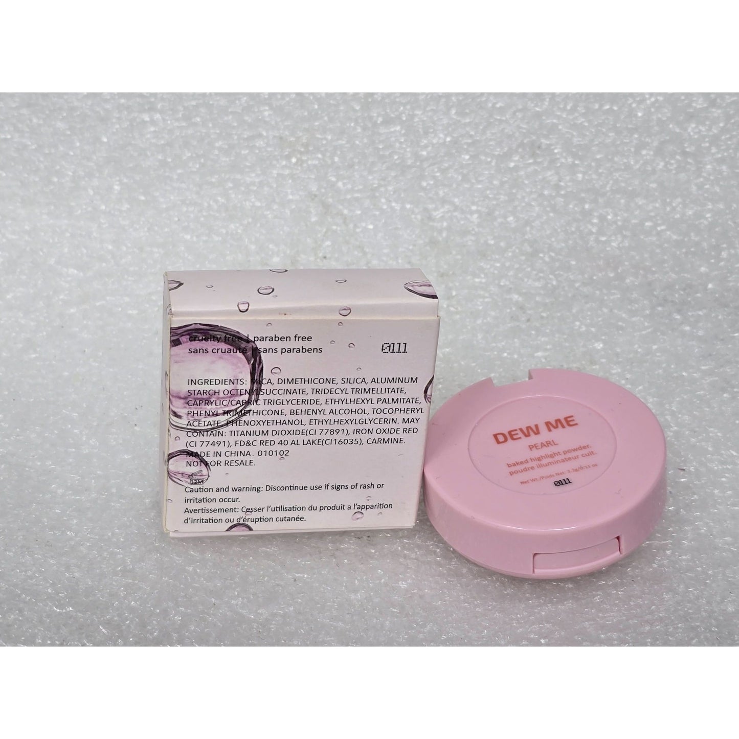 Estate Dew Me Baked Highlight Powder Pearl Cruelty-Free Paraben-Free Highlighter