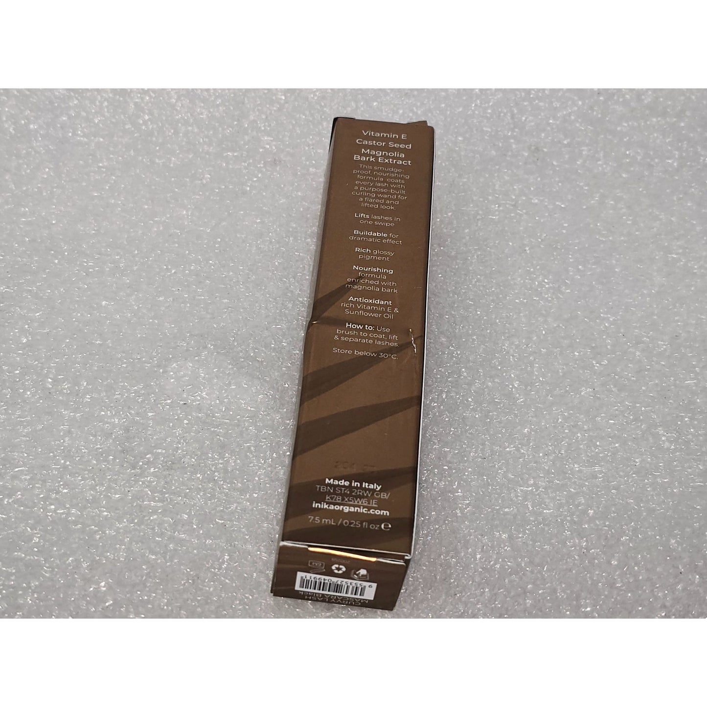 Inika Curvy Lash Mascara Black .25 oz