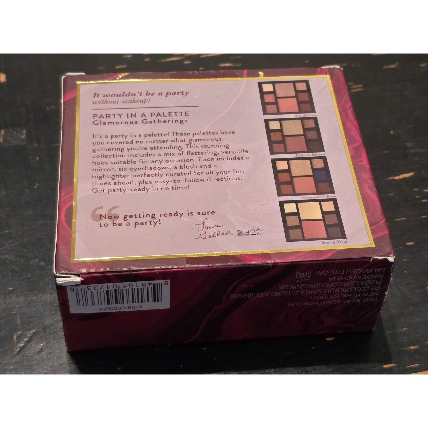 Laura Geller Party In A Palette Glamorous Gatherings 4 Face Palette Gift Set