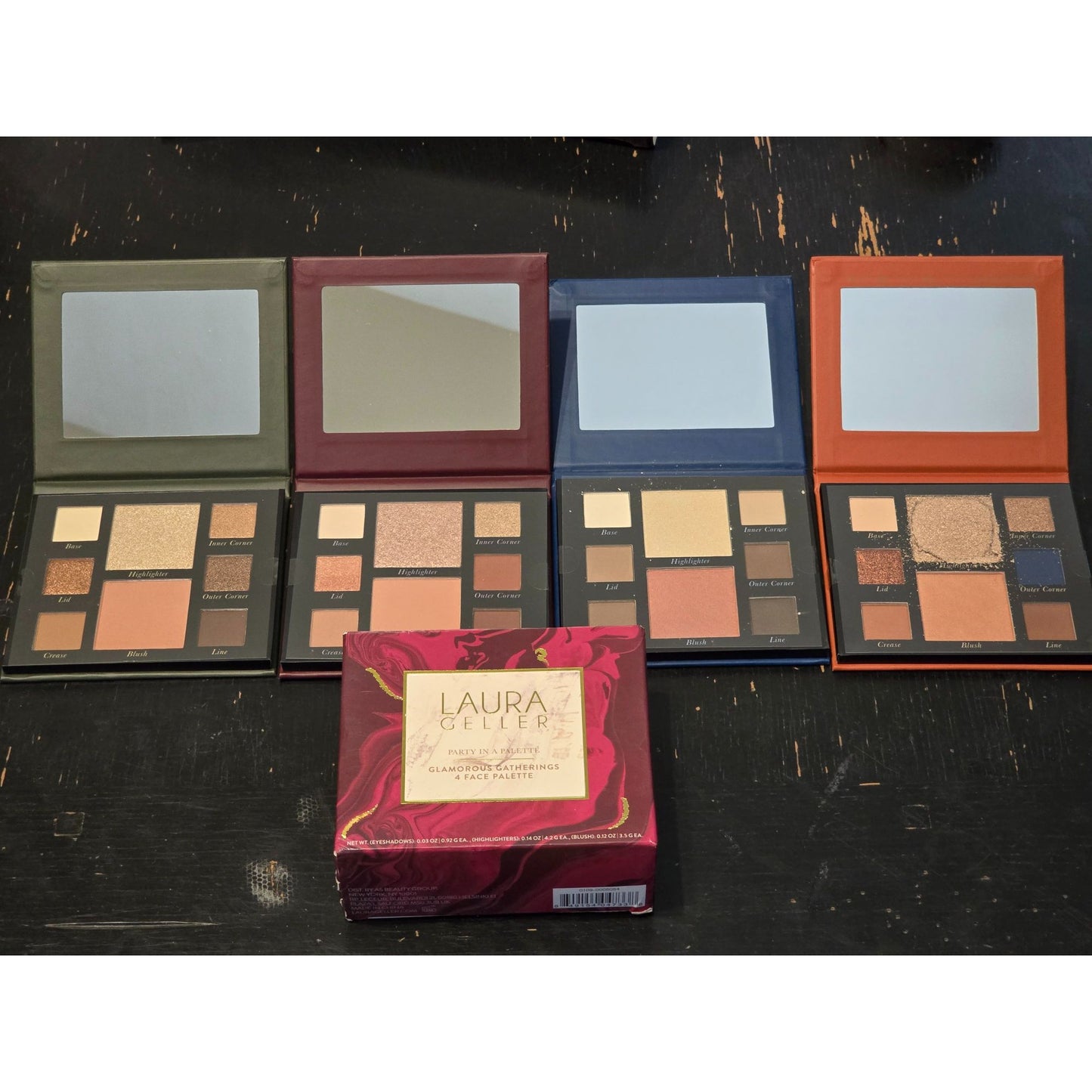 Laura Geller Party In A Palette Glamorous Gatherings 4 Face Palette Gift Set