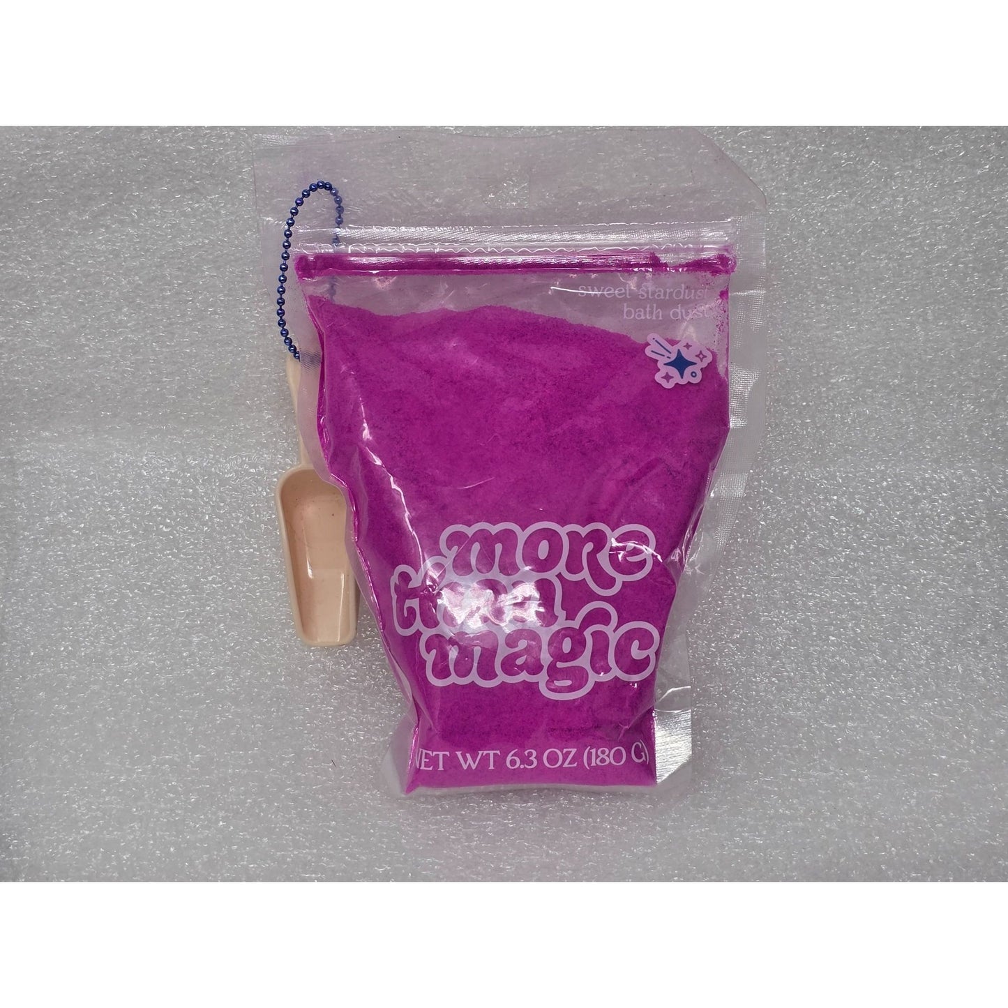 Sweet Stardust Bath Dust 6.3 Oz Pink Relaxing Powder By More Than Magic
