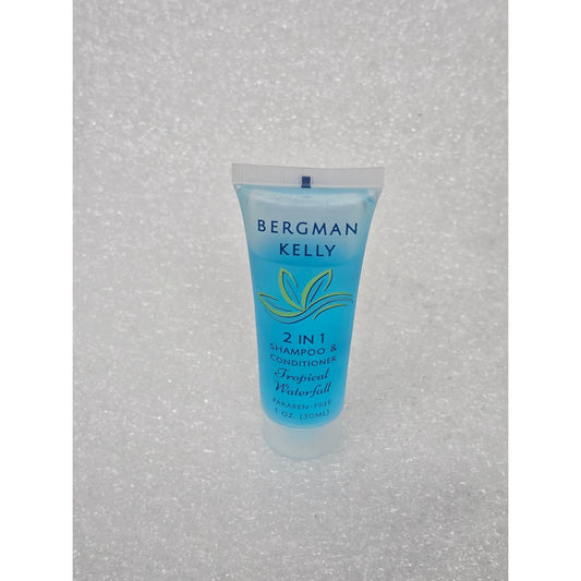 Bergman Kelly 2-In-1 Shampoo & Conditioner Tropical Waterfall 1 Oz Travel Size