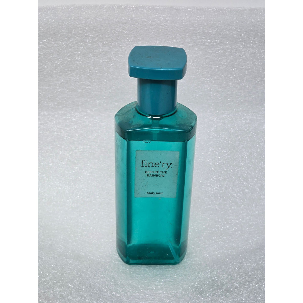 Finery Before The Rainbow Body Mist 5 oz Teal Bottle Fragrance