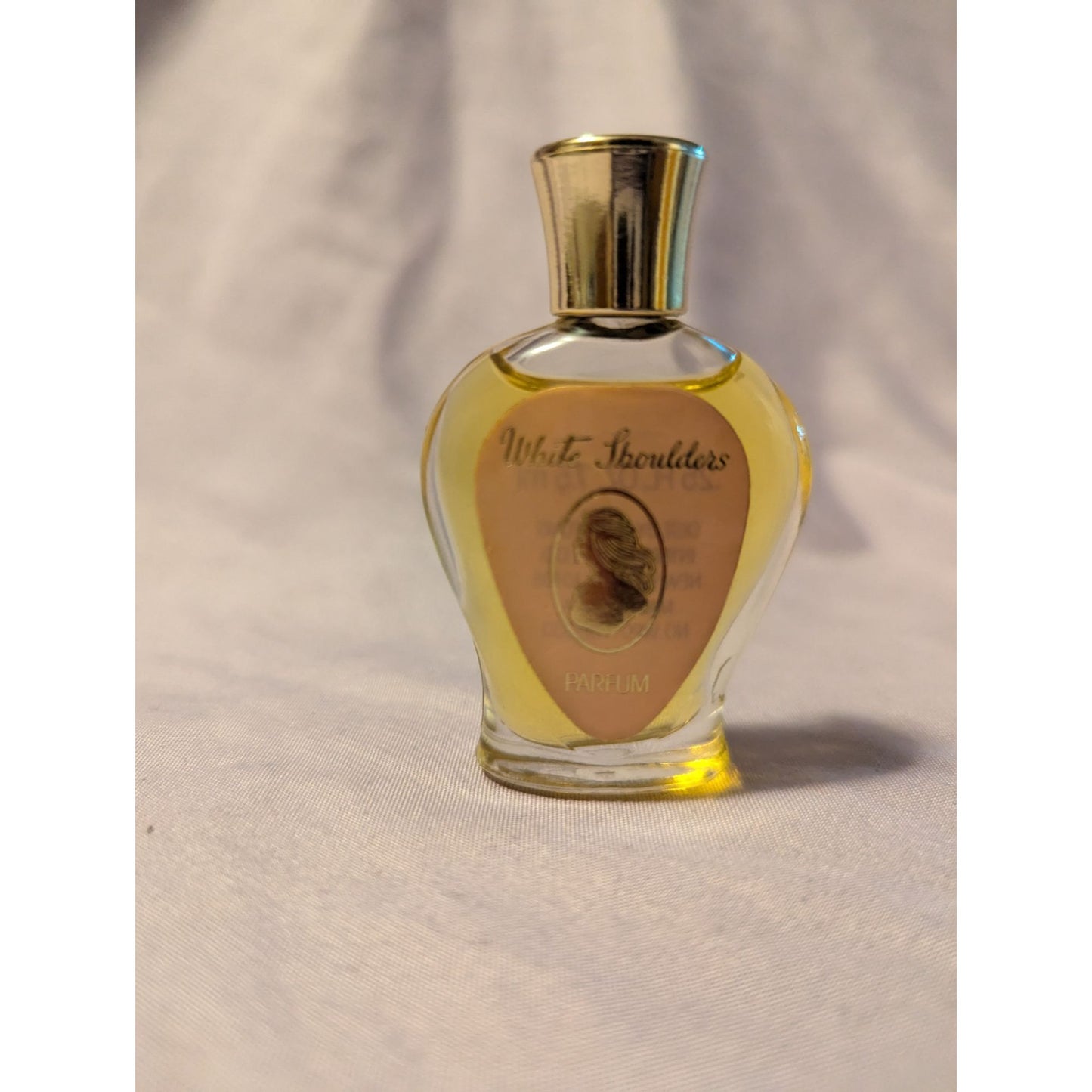 White Shoulders Parfum 0.25 Oz Mini Perfume Vintage Bottle Collectible Fragrance