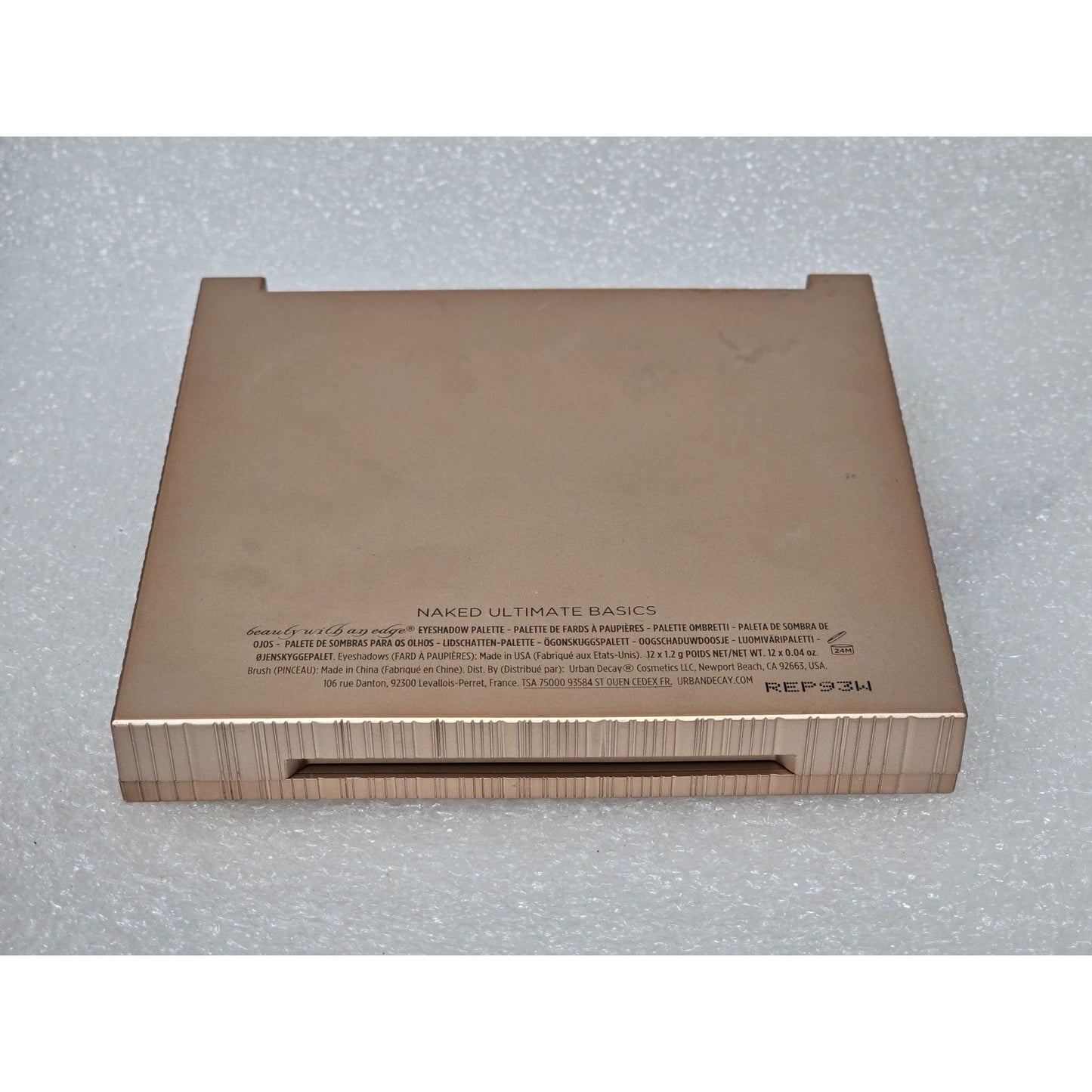 Urban Decay Naked Ultimate Basics Eyeshadow Palette With Mirror & Brush