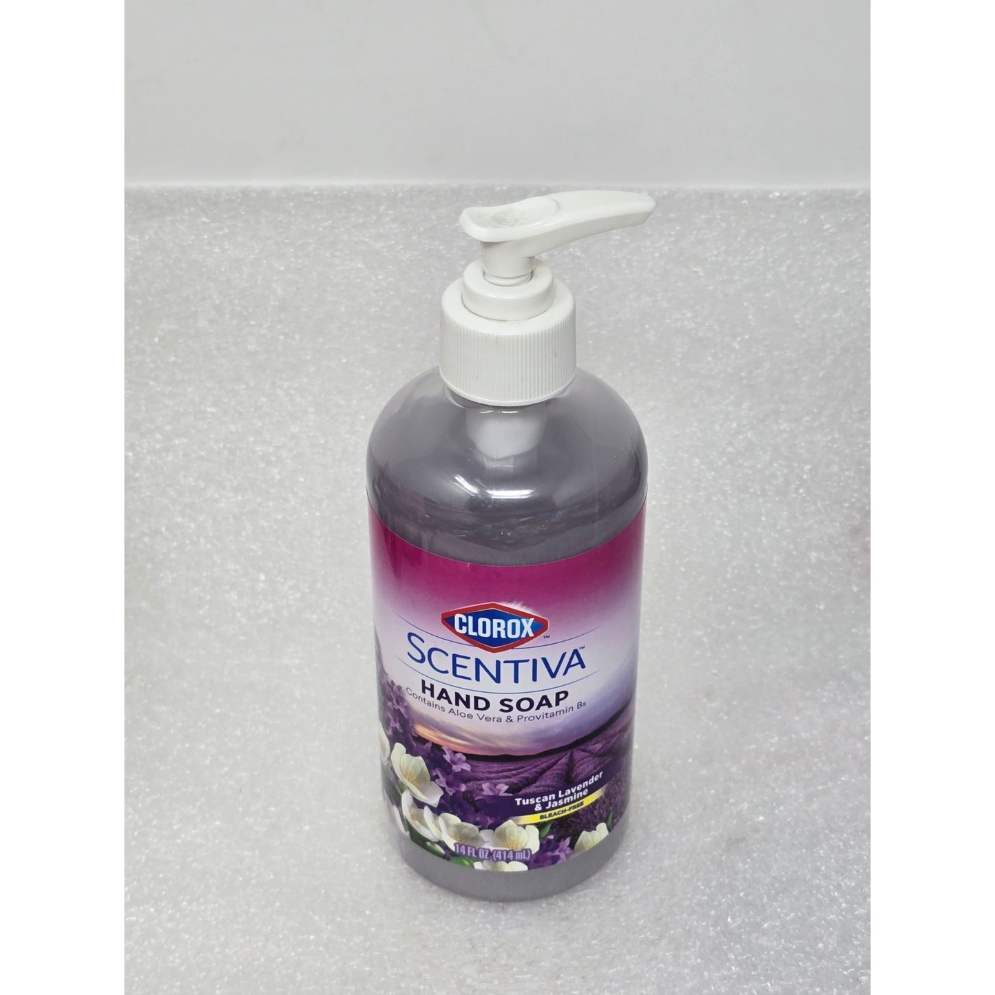Clorox Scentiva Hand Soap Tuscan Lavender & Jasmine 14 Fl Oz Pump Bottle