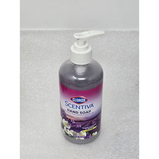 Clorox Scentiva Hand Soap Tuscan Lavender & Jasmine 14 Fl Oz Pump Bottle