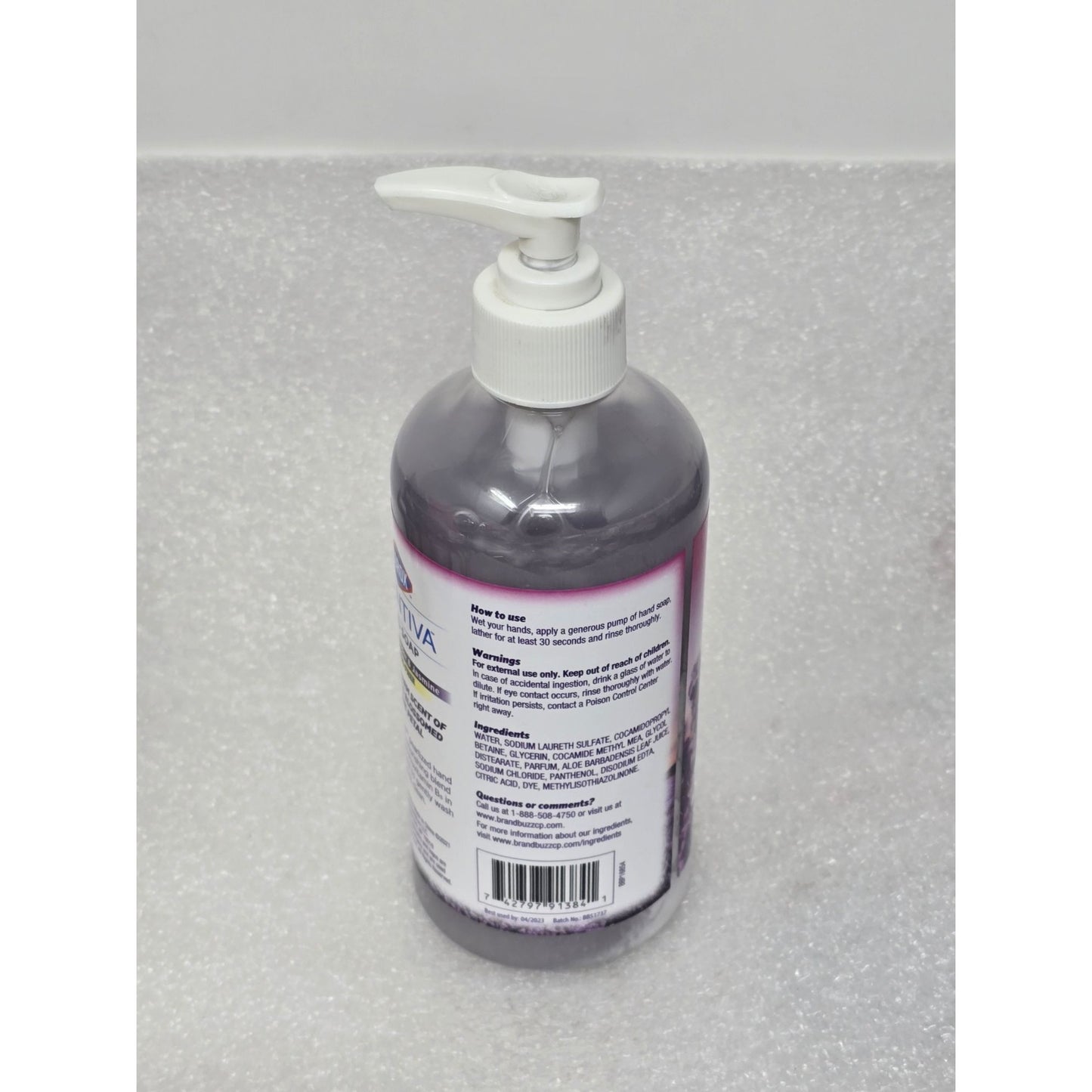 Clorox Scentiva Hand Soap Tuscan Lavender & Jasmine 14 Fl Oz Pump Bottle