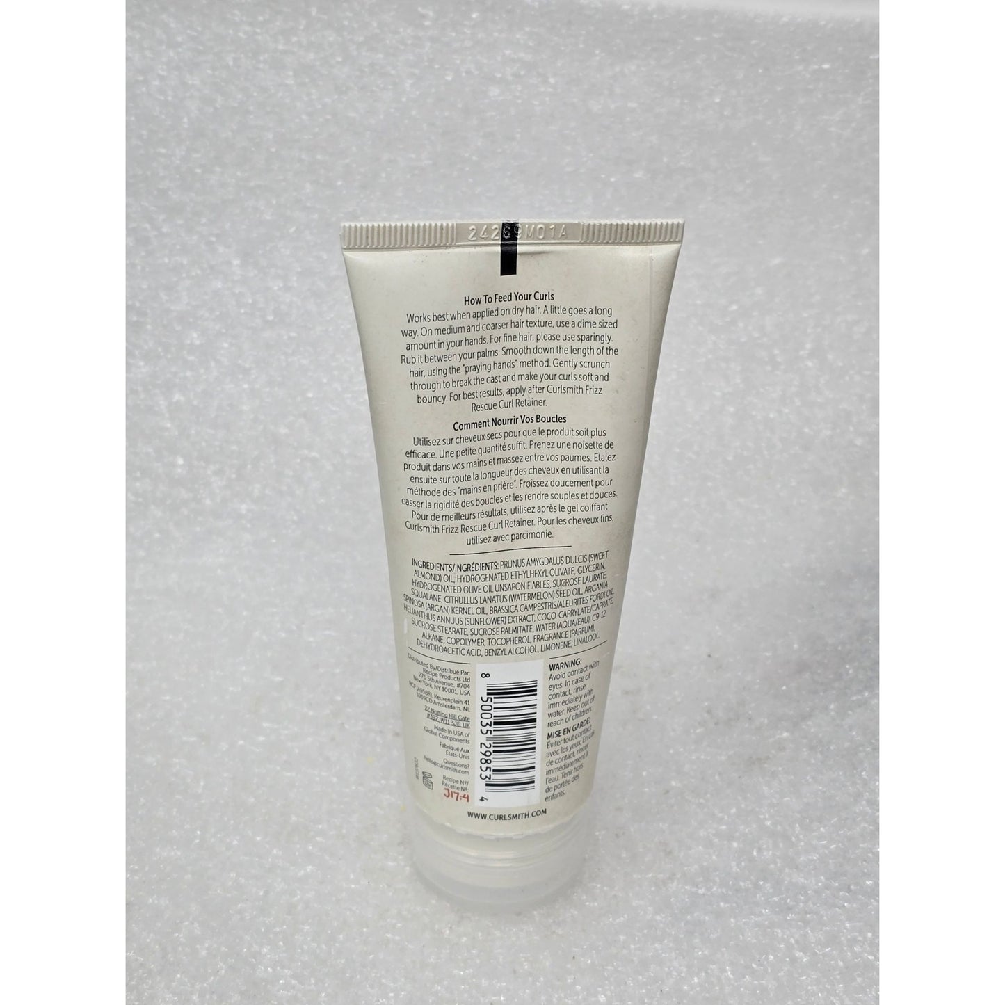 Curlsmith Frizz Rescue Finishing Serum 2.5 fl oz For All Curl Types Vegan