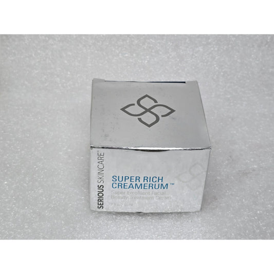 Serious Skincare Super Rich Creamerum Facial Moisturizing Beauty Treatment Cream