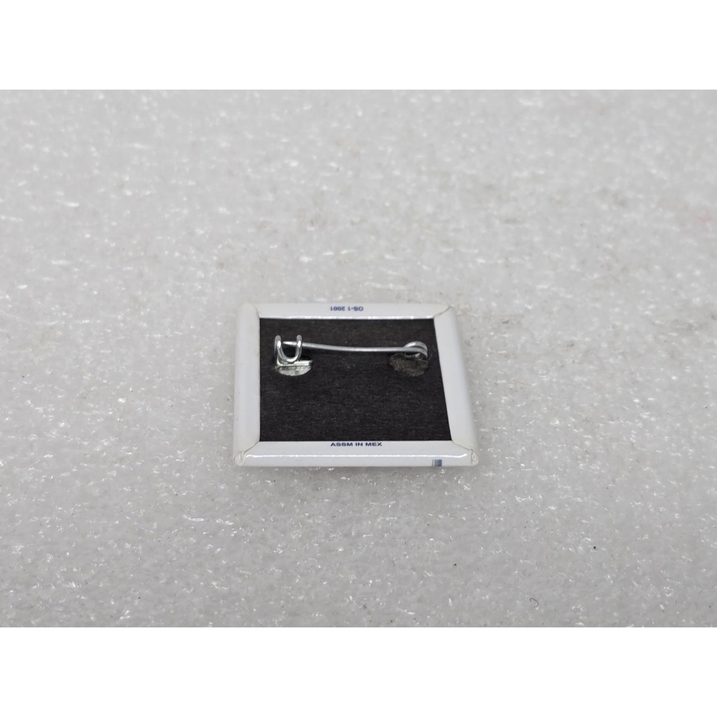 God Bless The USA American Flag Square Pin Badge United States of America