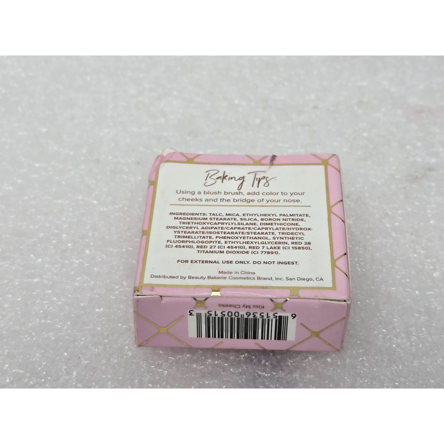 Beauty Bakerie Bite Size Snackaroons Blush 2.5g Kiss My Cheeks Pink