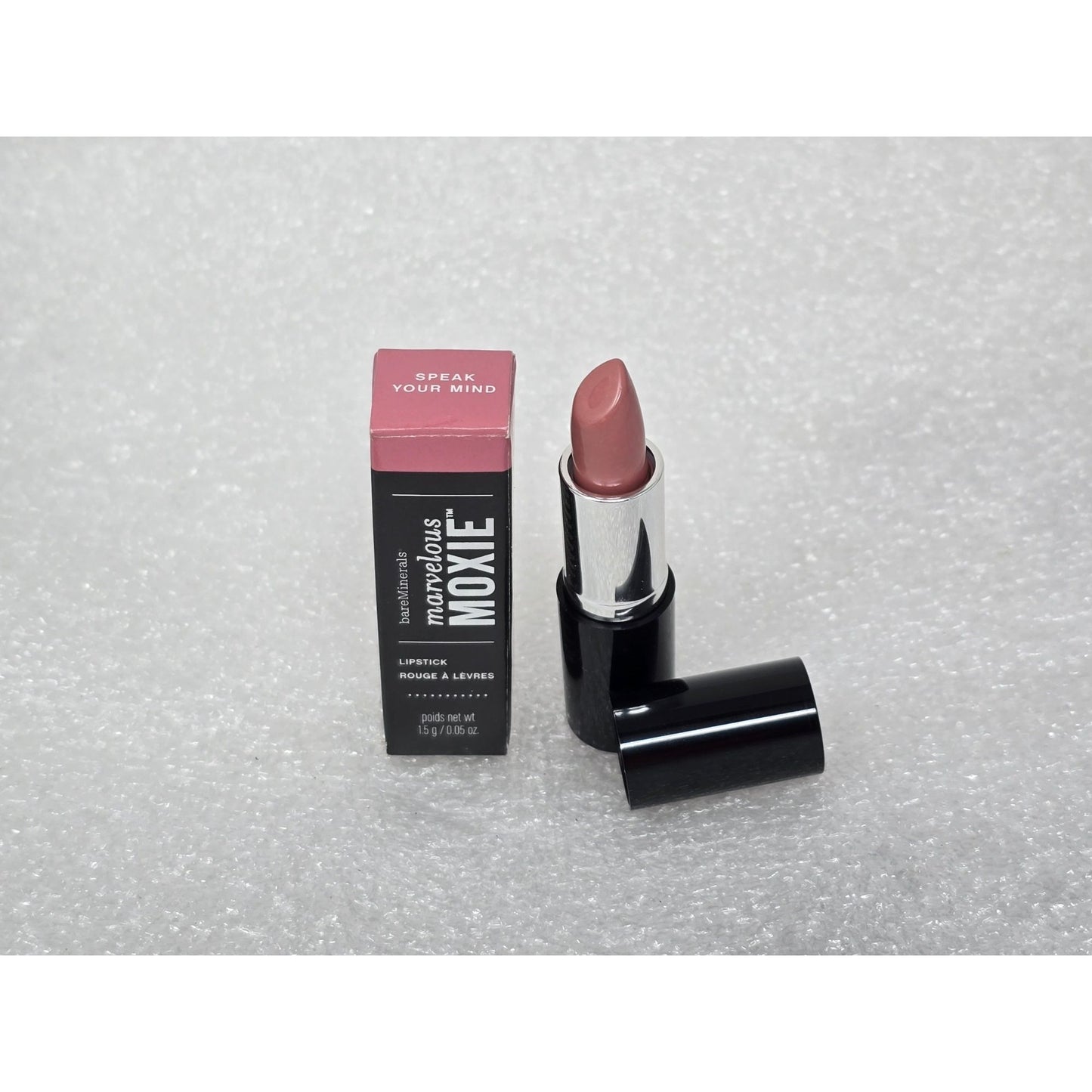 BareMinerals Marvelous Moxie Lipstick Speak Your Mind Mini Travel Size .05 oz
