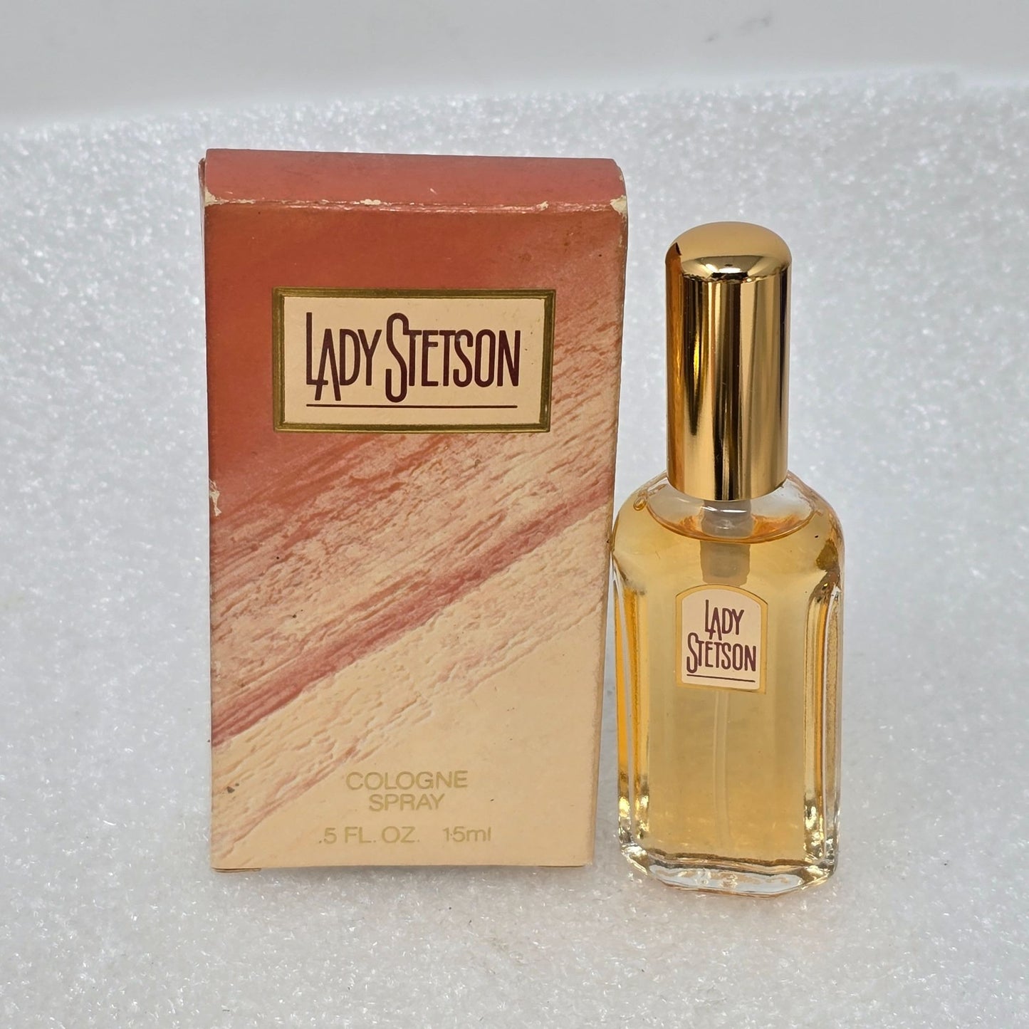 Vintage Lady Stetson Cologne Spray .5 Fl Oz 15ml Fragrance Perfume