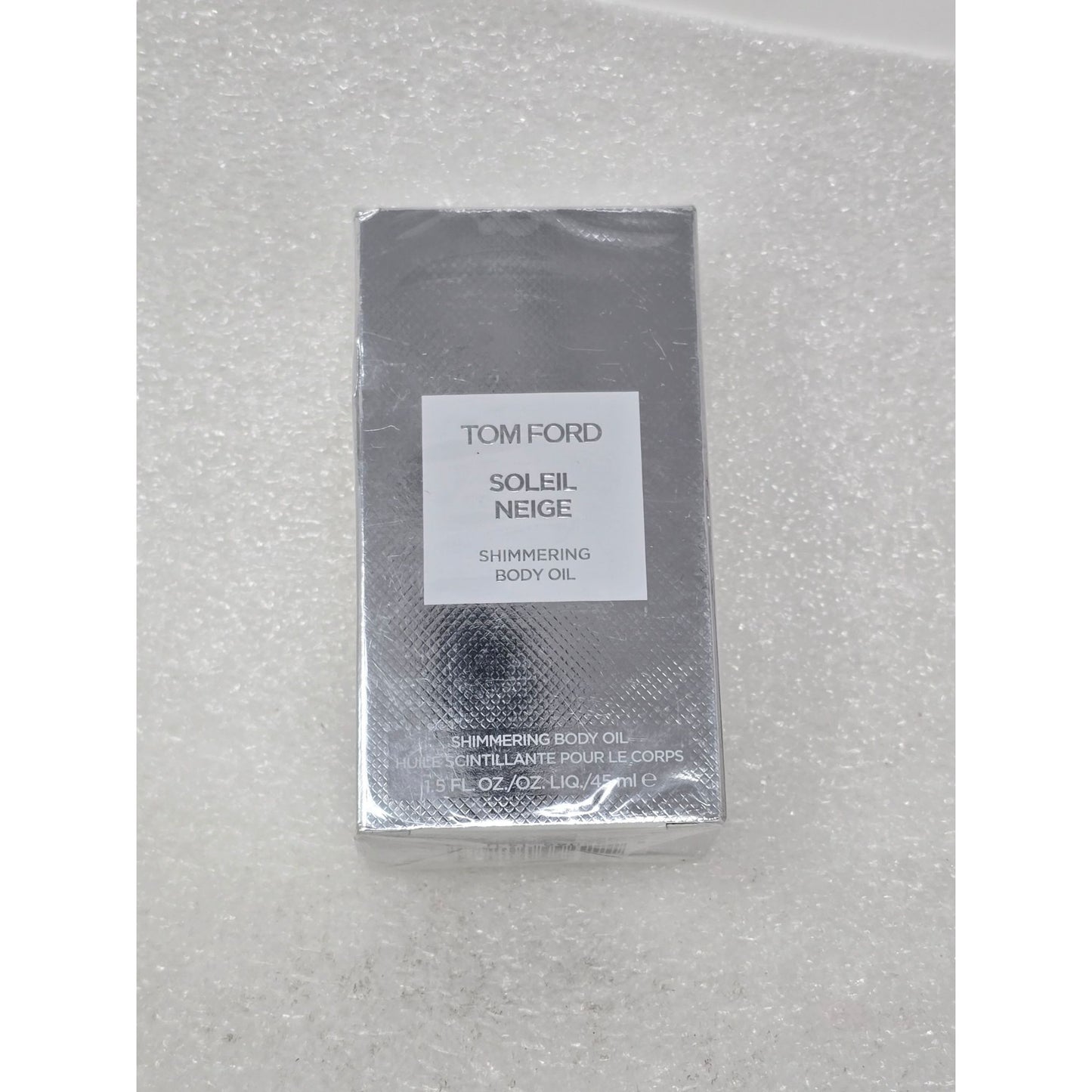 Tom Ford Soleil Neige Shimmering Body Oil 1.5 Fl Oz / 45 Ml New In Box